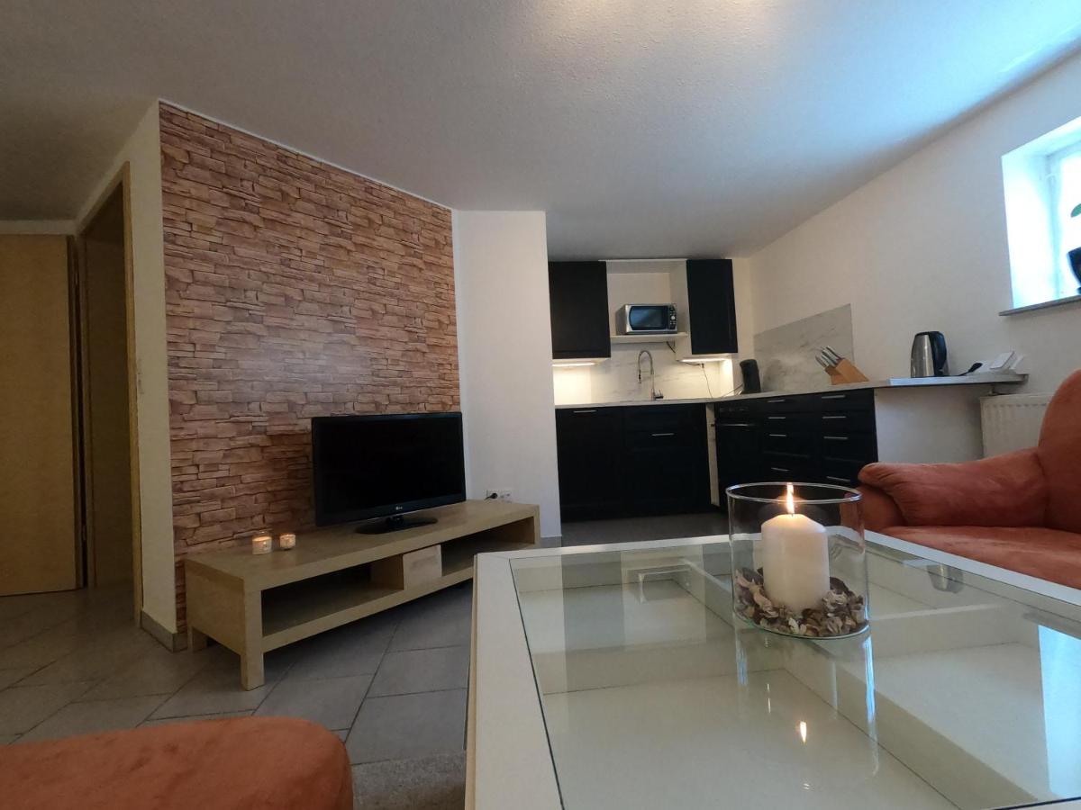 Ferienwohnung Am Teufelsloch Eckersdorf Exteriér fotografie